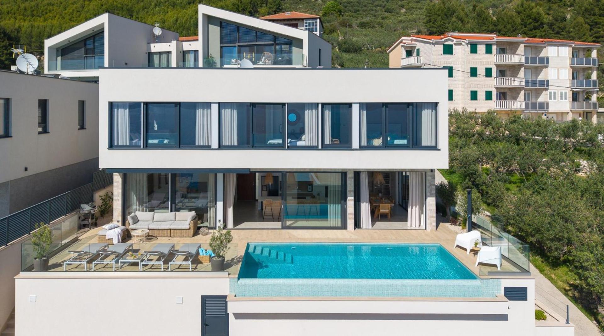 New! Ocean View Villa Jesenice  Exteriér fotografie